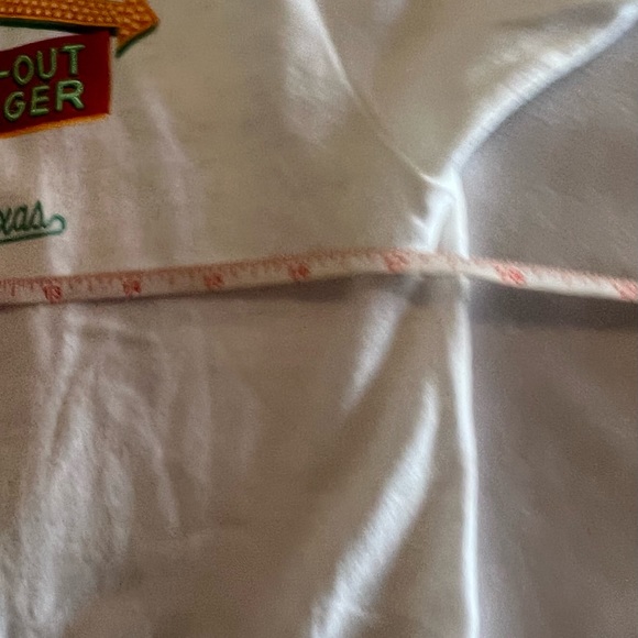 S In N Out Burger Texas Unisex Women Men's White T-Shirt Short Sleeve Top Summer - Picture 6 of 6